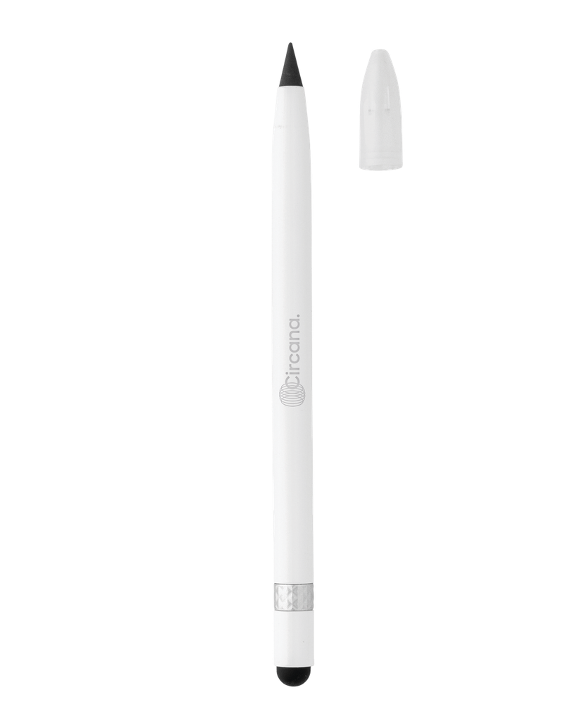 Aluminium Inkless Pen with Eraser