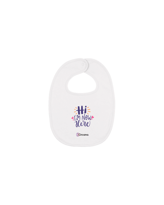 Baby Bib - White