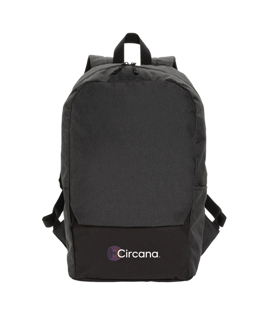 Basic Laptop Backpack - Black- Ready To Ship